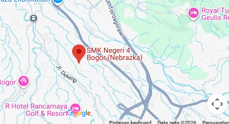 Lokasi SMKN 4 Bogor